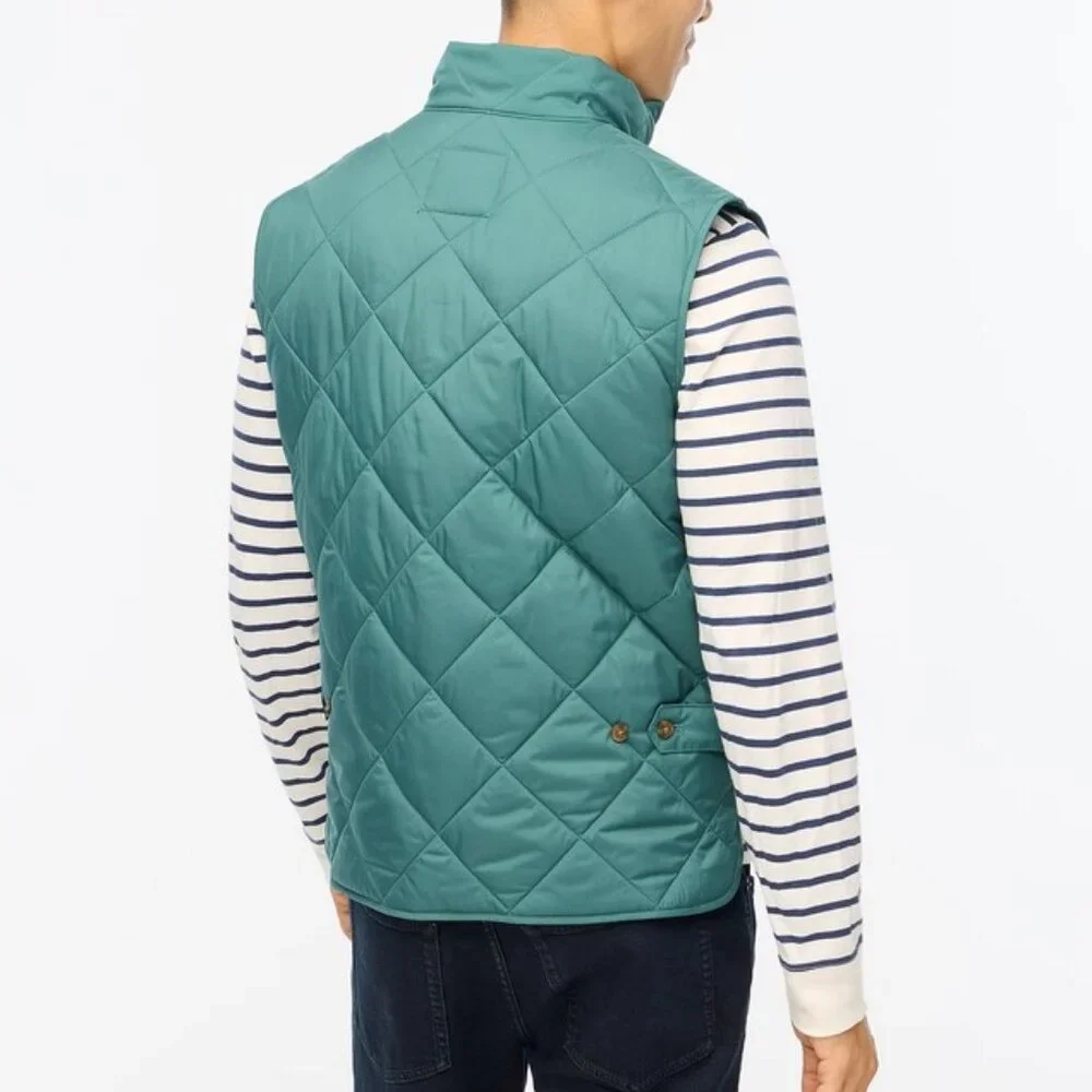J. Crew Quilted Walker Vest M